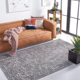 Safavieh Novelty 4'-0" x 6'-0" Rug in Black / Ivory