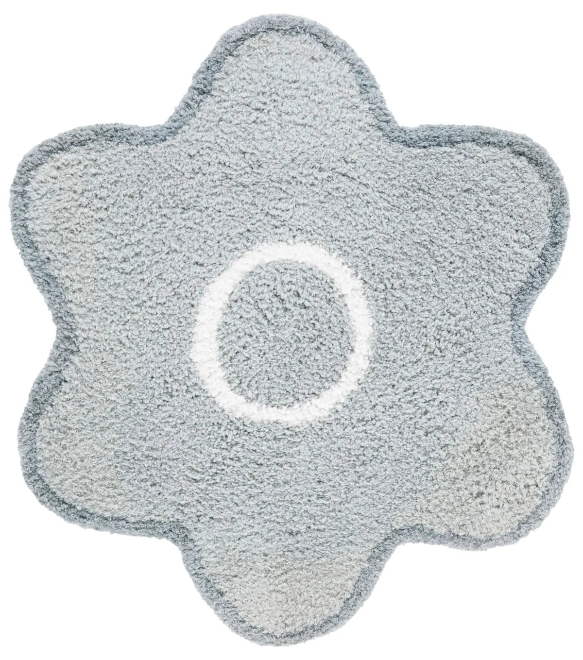 Safavieh Novelty 3'-0" x 3'-0" Rug in Light Grey / Ivory