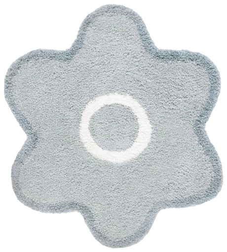 Safavieh Novelty 5'-0" x 5'-0" Rug in Light Grey / Ivory
