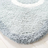 Safavieh Novelty 5'-0" x 5'-0" Rug in Light Grey / Ivory