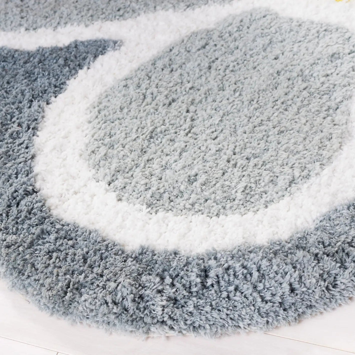Safavieh Novelty 6'-0" x 6'-0" Rug in Ivory / Grey