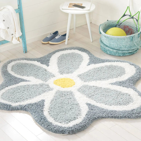 Safavieh Novelty 5'-0" x 5'-0" Rug in Ivory / Grey