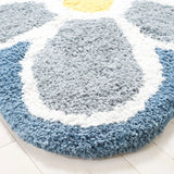Safavieh Novelty 5'-0" x 5'-0" Rug in Ivory / Blue