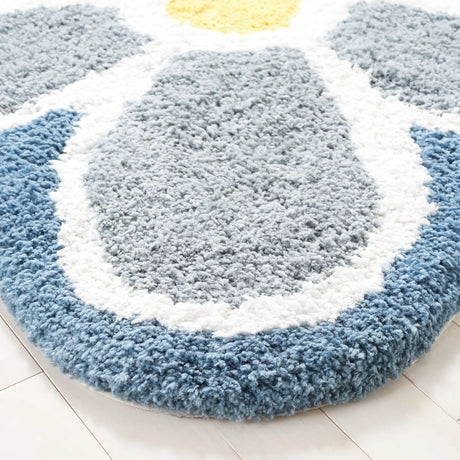 Safavieh Novelty 5'-0" x 5'-0" Rug in Ivory / Blue