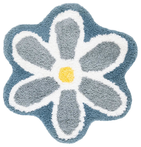Safavieh Novelty 3'-0" x 3'-0" Rug in Ivory / Blue
