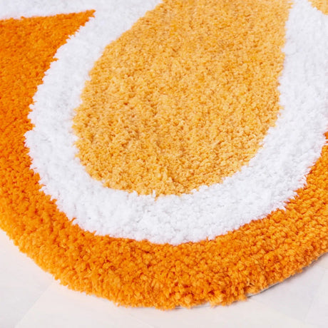 Safavieh Novelty 6'-0" x 6'-0" Rug in Ivory / Orange