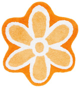 Safavieh Novelty 6'-0" x 6'-0" Rug in Ivory / Orange