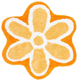 Safavieh Novelty 5'-0" x 5'-0" Rug in Ivory / Orange