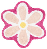 Safavieh Novelty 5'-0" x 5'-0" Rug in Ivory / Pink