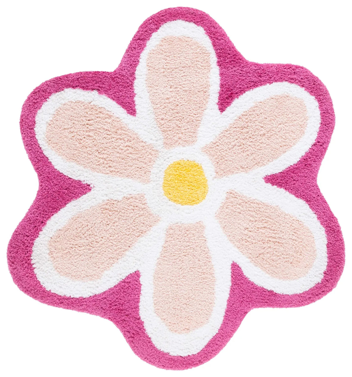 Safavieh Novelty 6'-0" x 6'-0" Rug in Ivory / Pink