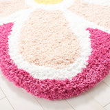Safavieh Novelty 5'-0" x 5'-0" Rug in Ivory / Pink
