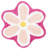 Safavieh Novelty 3'-0" x 3'-0" Rug in Ivory / Pink