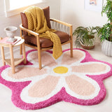 Safavieh Novelty 6'-0" x 6'-0" Rug in Ivory / Pink