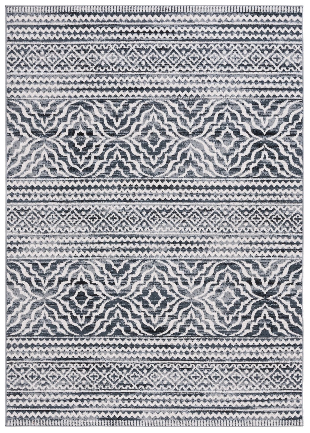 Safavieh Odyssey Ody852Z Black/Ivory Rug.