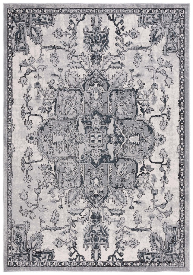 Safavieh Odyssey Ody860F Grey/Dark Grey Rug.