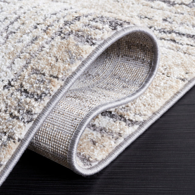 Safavieh Opal Oal420A Ivory/Dark Grey Rug.