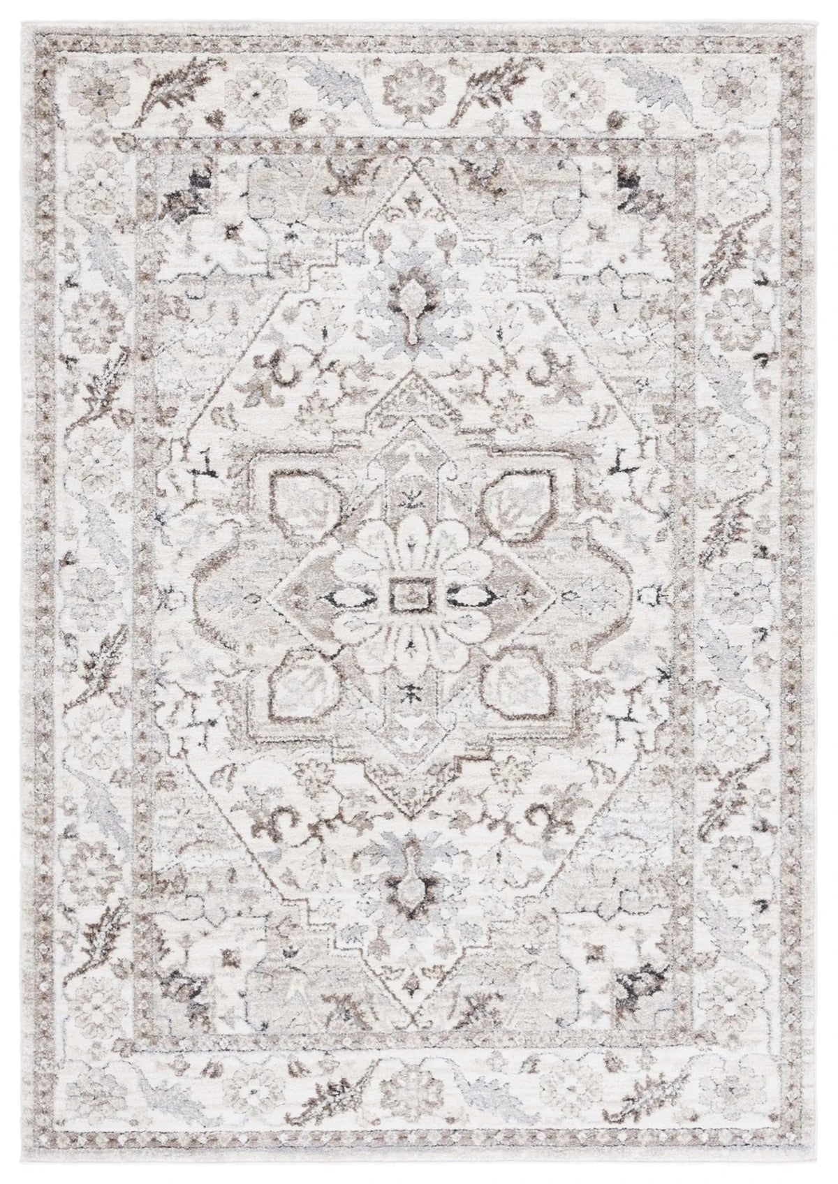 Safavieh Opal 4'-0" x 6'-0" Rug in Grey / Beige