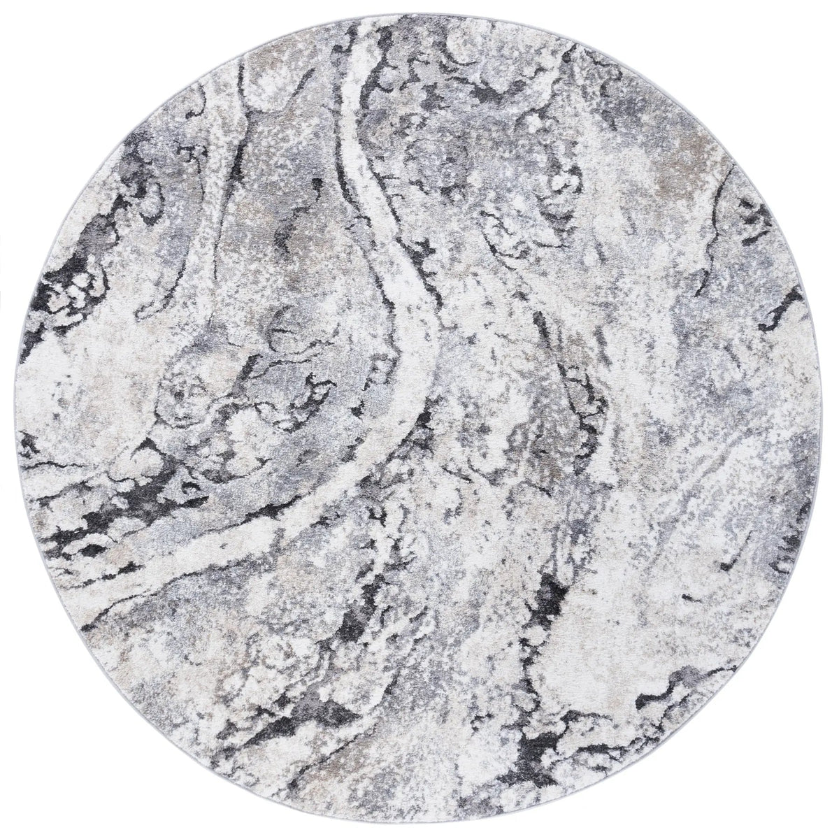 Safavieh Opal 6'-7" x 6'-7" Rug in Beige / Grey