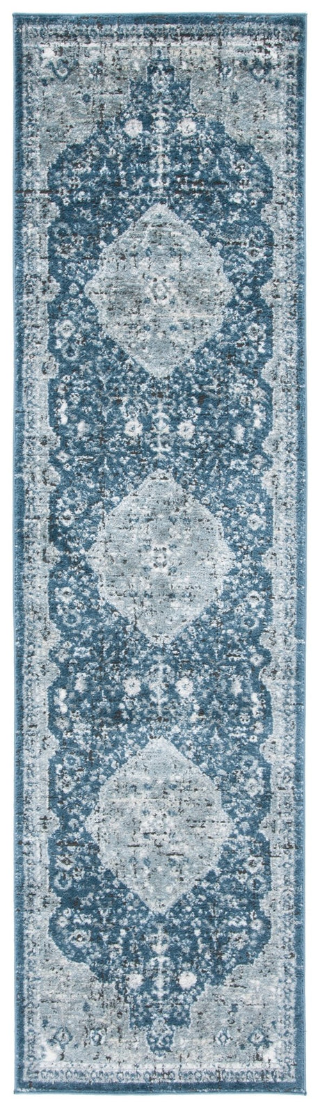 Safavieh Oregon Ore858N Navy/Ivory Rug.