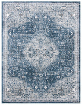 Safavieh Oregon Ore858N Navy/Ivory Rug.