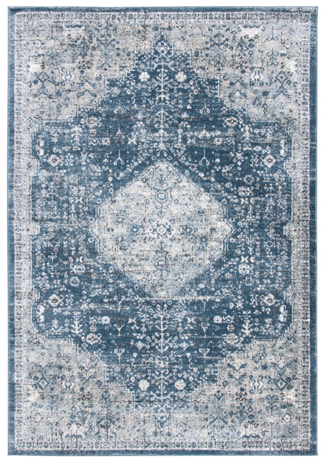 Safavieh Oregon Ore858N Navy/Ivory Rug.
