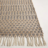 Safavieh Organica 4'-0" x 6'-0" Rug in Natural / Black