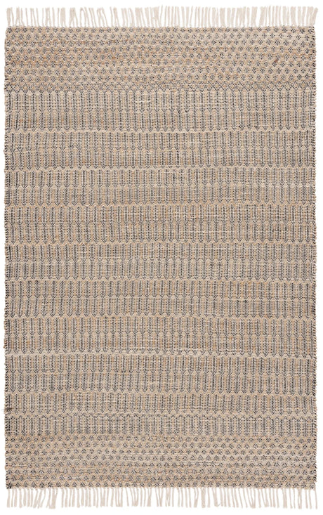 Safavieh Organica 4'-0" x 6'-0" Rug in Natural / Black
