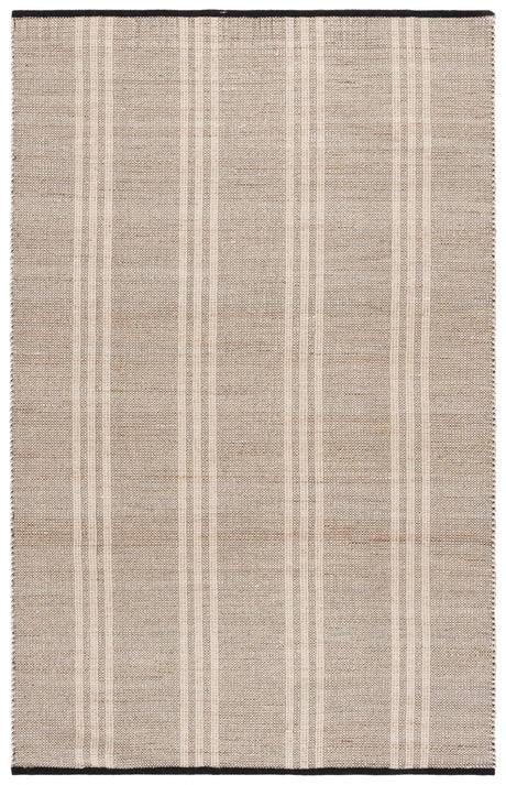 Safavieh Organica 4'-0" x 6'-0" Rug in Natural / Black