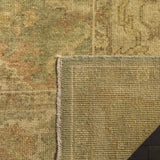 Safavieh Oushak 6'-0" x 9'-0" Rug in Green / Beige