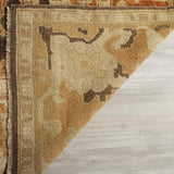 Safavieh Oushak 10'-0" x 14'-0" Rug in Black / Light Gold