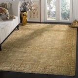 Safavieh Oushak 6'-0" x 9'-0" Rug in Beige / Rust