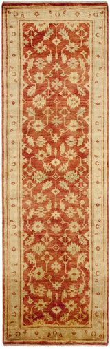 Safavieh Oushak 3'-0" x 10'-0" Rug in Rust / Ivory