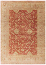 Safavieh Oushak 12'-0" x 18'-0" Rug in Rust / Ivory