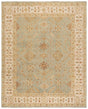 Safavieh Oushak 10'-0" x 14'-0" Rug in Soft Green / Ivory