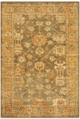 Safavieh Oushak 6'-0" x 9'-0" Rug in Brown / Rust