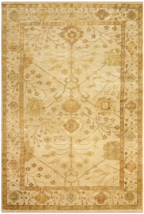 Safavieh Oushak 6'-0" x 9'-0" Rug in Ivory / Ivory