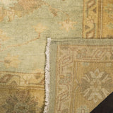 Safavieh Oushak 6'-0" x 9'-0" Rug in Light Blue / Gold