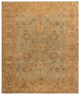 Safavieh Oushak 10'-0" x 14'-0" Rug in Light Blue / Gold
