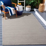 Safavieh Outdoor Micro-Loop Omp101F Grey Rug.