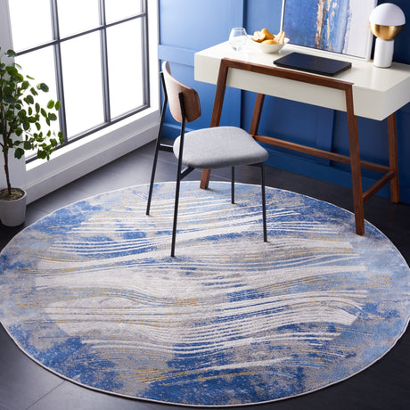 Safavieh Palma Pam316A Beige/Blue Rug.