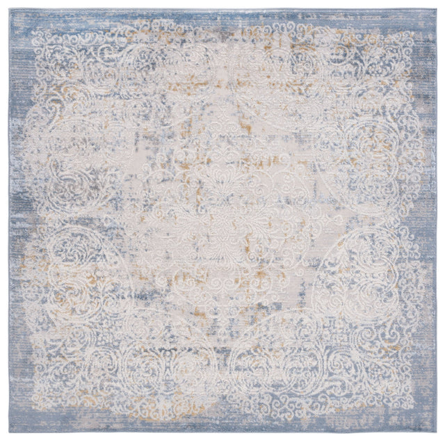 Safavieh Palma Pam322A Beige/Blue Rug.
