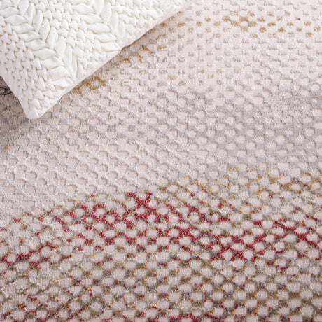 Safavieh Palma Pam324F Light Grey/Red Rug.