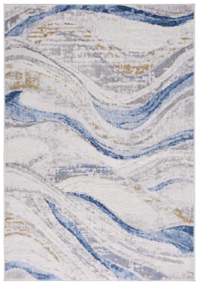Safavieh Palma Pam334A Beige/Light Blue Rug.