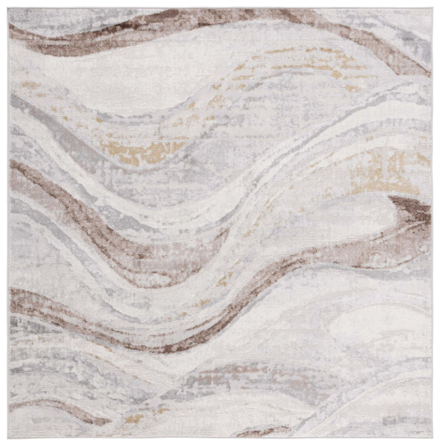 Safavieh Palma Pam334B Beige/Brown Rug.