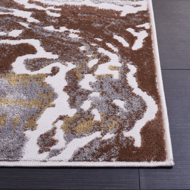 Safavieh Palma Pam348B Beige/Brown Rug.