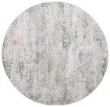 Safavieh Palma 6'-7" x 6'-7" Rug in Grey / Green