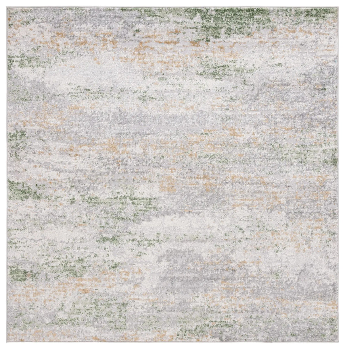 Safavieh Palma 6'-7" x 6'-7" Rug in Grey / Green
