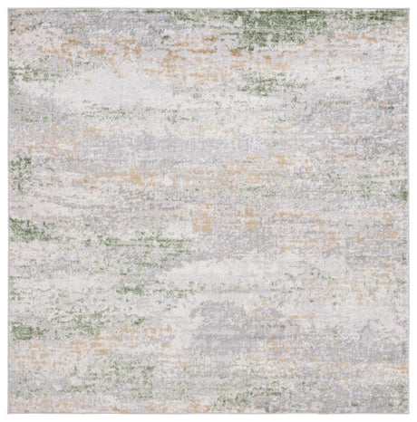 Safavieh Palma 6'-7" x 6'-7" Rug in Grey / Green