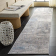Safavieh Palma 2'-2" x 9'-0" Rug in Grey / Teal