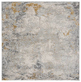 Safavieh Palma 6'-7" x 6'-7" Rug in Grey / Gold